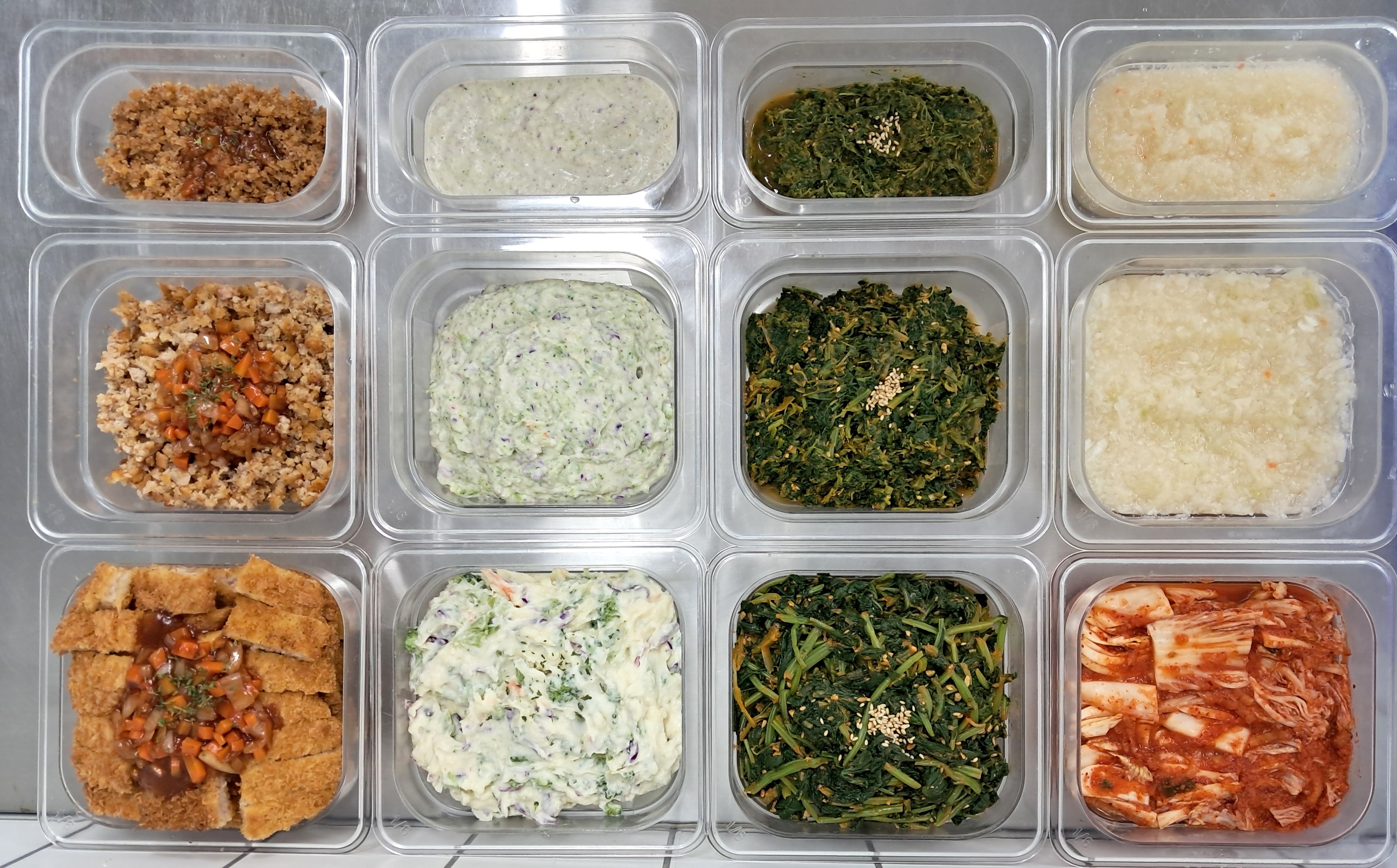 11월 신규 오픈한 지점의 배식전 완료사진